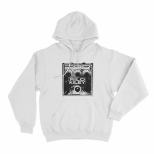 Rilo Kiley Pedal Unisex Hoodie White