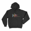 Rilo Kiley Robots Unisex Hoodie Black