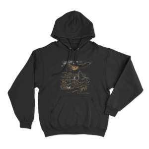 Rilo Kiley Vintage Wolves Unisex Hoodie Black