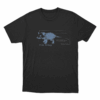 Schematic Possum Unisex T Shirt Black